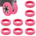 thumbnail image 1 of Housses de Roues de Bagages, pour Valise, Lot de 8 Housses de Protection pour Roues à Roulettes 8 Pignons, 1 of 7
