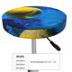 thumbnail image 4 of Disketp Sports Tennis Ball Funda Redonda para Taburete, Funda de Cojín para Silla de Bar Suave y Elástica-12 inch, 4 of 7