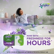 Swiffer Sweep + Mop, Wet Pads Refill, Floor Cleaner, Cleaning Cloths, Lavender, 24 Count