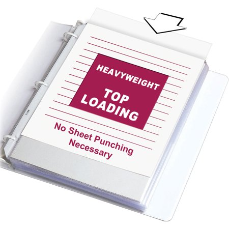 UPC: 0038944620978 | C-Line Heavyweight Polypropylene Sheet Protector  Clear  2   11 x 8 1/2  200/BX