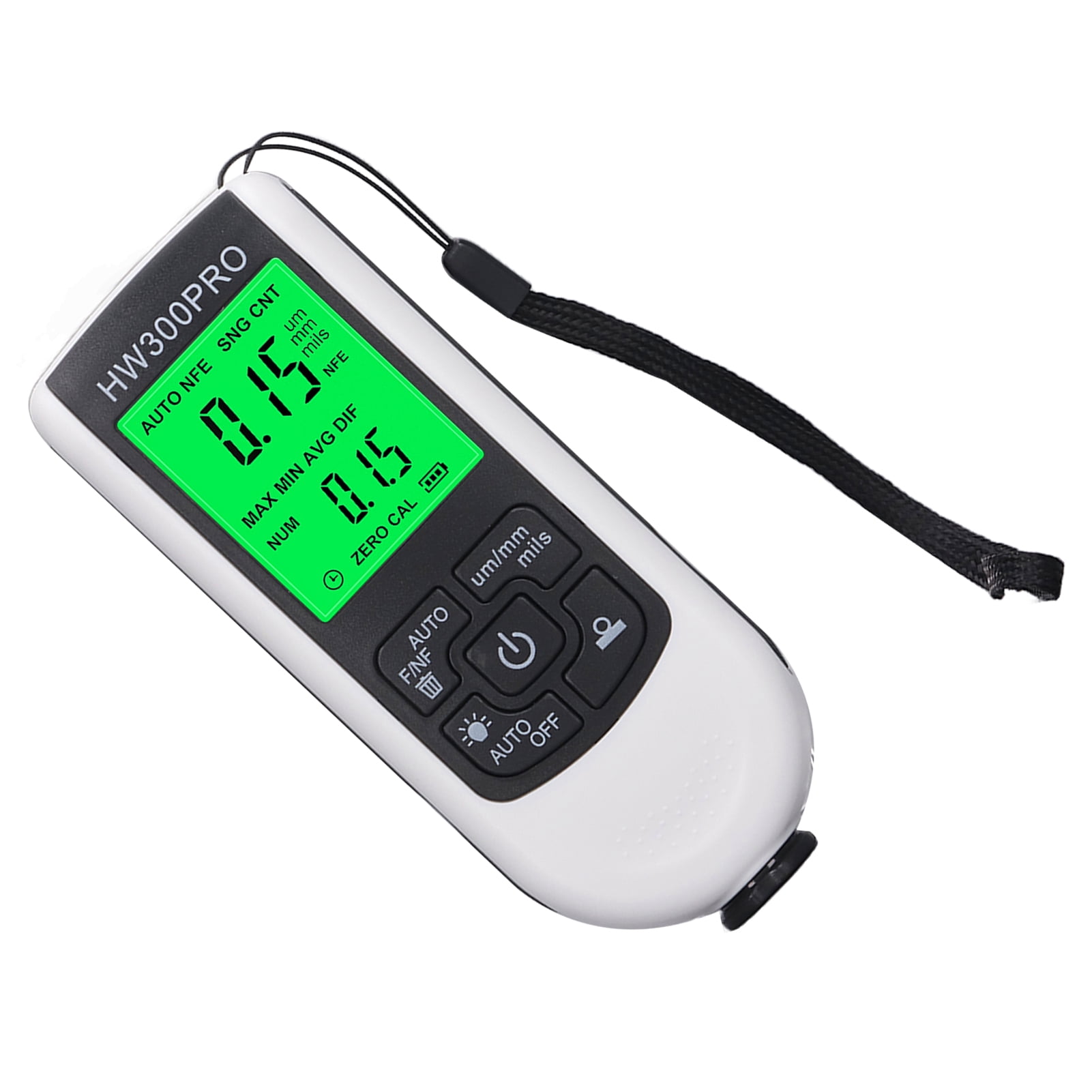 Paint Depth Gauge Meter, ABS Paint Thickness Meter Gauge For