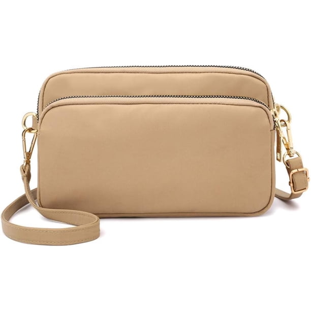 LHSHIDU Crossbody Bag for Women, Lightweight Purses Nylon Small Shoulder Bag Satchel