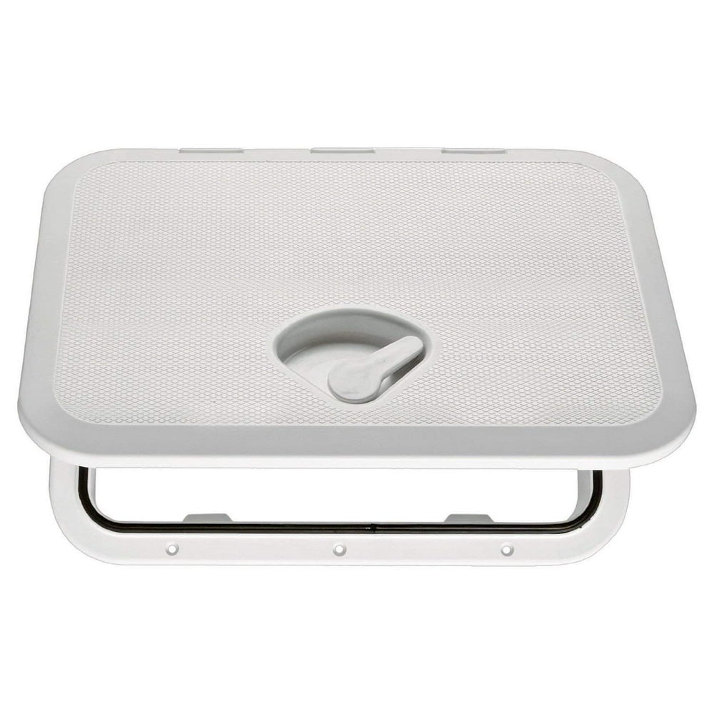 Seaflo Marine Boat Deck Access Hatch & Lid 14.75" x 10.6", White, 270mm