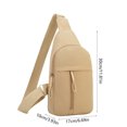 thumbnail image 3 of Lilixerw Crossbody Bags for Women Men Trendy Sling Bag Backpack Fashion Casual Chest Bag with Convertible Shoulder Strap, 3 of 6