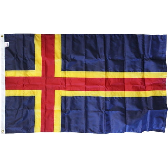 Aaland Islands - 3'X5' Nylon Flag