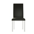 thumbnail image 2 of Castle Place Contemporary Comfort 6-Piece Faux Leather Upholstered Dining Chairs, White, 2 of 8