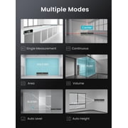 أداة قياس الليزر المزدوجة MILESEEY DP20 Pro