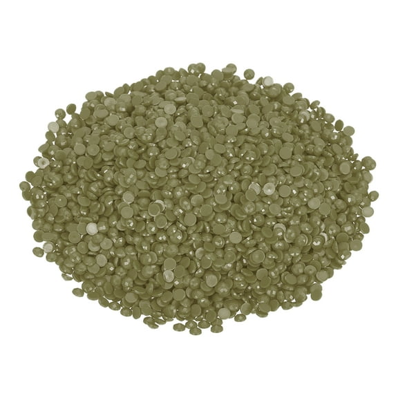 Uxcell 5000 Pcs Diamond Art Painting Beads Round 5D Diamond Art Painting Drills Accessories for Gem Replacement Green Grey