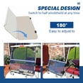 thumbnail image 3 of Kojem Tinted Windshield for Club Car DS 1982-2000.5 Golf Cart Windshield Folding Style, 3 of 10