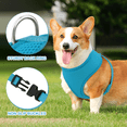thumbnail image 6 of MoNiBloom No Pull Dog Harness, Pet Vest Adjustable Mesh Breathable Harnesses for Dogs Walking, Sky Blue M, 6 of 8