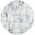 thumbnail image 2 of Safavieh Amelia Ian Abstract Area Rug, Ivory/Gray, 3' x 3' Round, 2 of 10