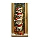 thumbnail image 2 of Linnome 35x71 Inch Santa Claus Door Decoration, Christmas Pattern Door Cover for Indoor Outdoor Use, Holiday Decor, 2 of 6