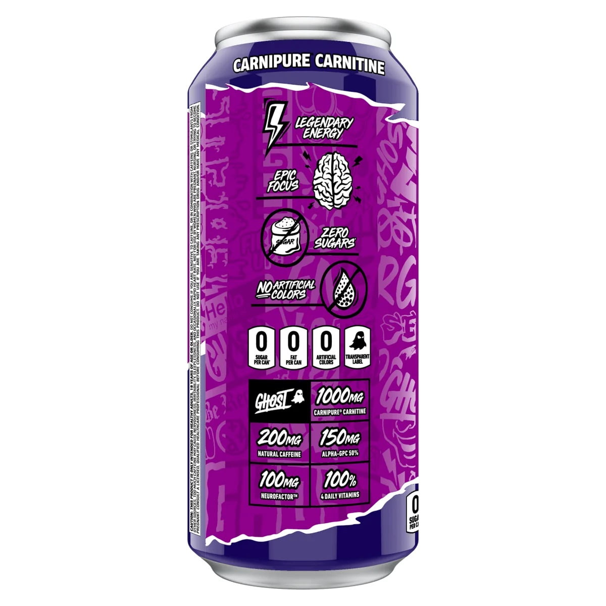 Ghost Energy Drink, Zero Sugar, Variety Pack, 16 Fluid Ounce (Pack of 15)