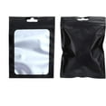 thumbnail image 3 of 100 Pcs Sac Mylar Réutilisable Étanche Sac à Bijoux (6x10CM, Noir), 3 of 5