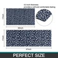 thumbnail image 7 of Dark Blue Christmas Snowflake Pattern Kitchen Rugs Sets Of 2,Anti Fatigue Kitchen Mat Rugs Non Slip Washable,Decorative Kitchen Floor Mats for Kitchen,Sink,Laundry,17"x30"+17"x47", 7 of 7