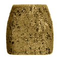 thumbnail image 4 of Letdown Women's Sequin Mini Skirt High Waisted Bodycon Sparkly Party Skirt Shiny Club Night Out Skirt, 4 of 5