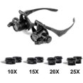thumbnail image 2 of 10x 15x 20x 25x Magnificat, Adjabd Loupe Compatible With Jewelers Watchmakers, 2 of 2