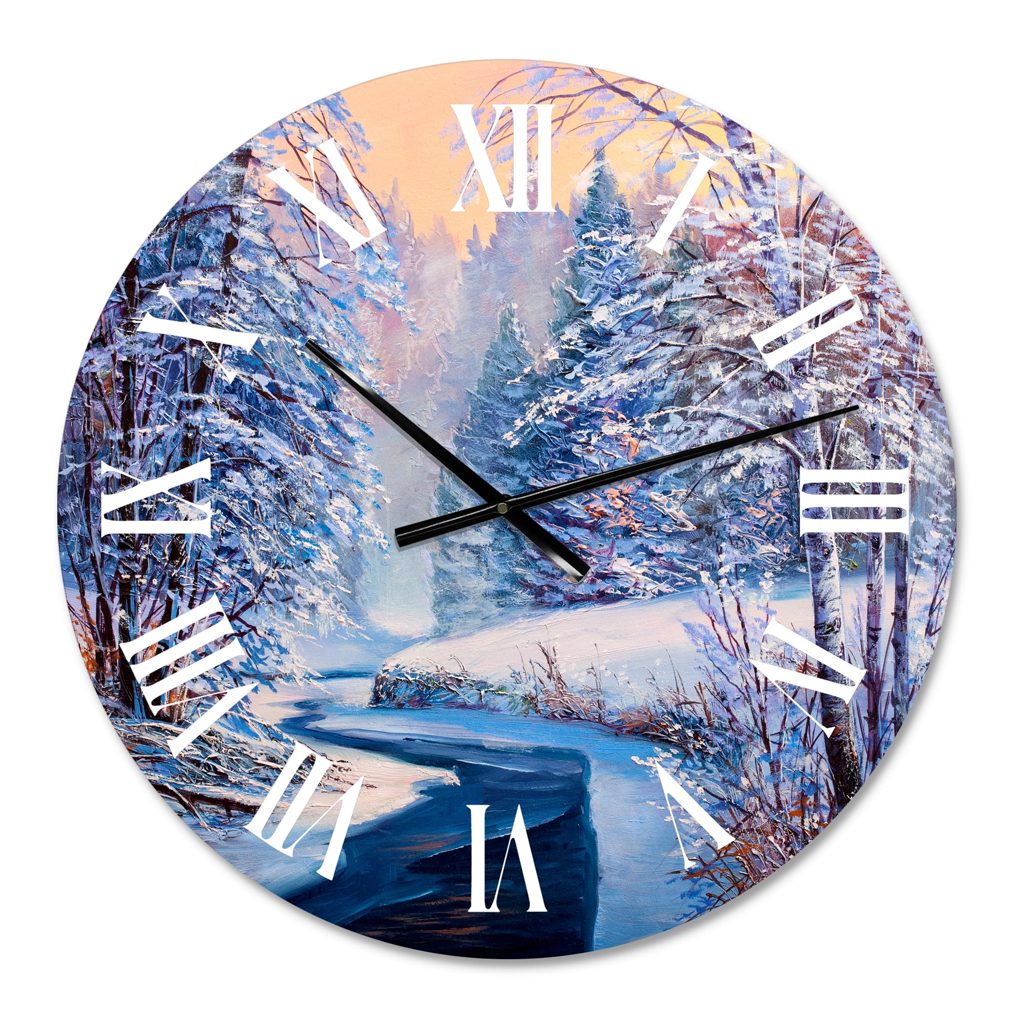 Designart 1 in Quartz Wall Clock