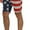 Stars, variant on Prestigez Mens Boxer Shorts USA Flag Pajama Loungewear, Coke, Size: S