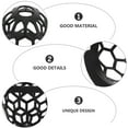 thumbnail image 3 of REOFLYUP 6Pcs Drop Basket Billiard Storage Holder Black Tpe Pool Table Pocket Insert, 3 of 6