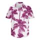 thumbnail image 4 of Blusa y camisa de manga corta con cuello vuelto Camisa casual para hombre Camisa de bolos vintage de manga corta Camisas de verano de playa cubana Camisa con botones Blusa para hombre Poliéster, 4 of 5