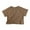 Khaki, variant on LNMQLPDBS Toddler Clothes for Boys Girls Solid Color Short Sleeve Crewneck T Shirt Drop Shoulder Basic Layering Tees Infant Girl Clothes 3 Year Old Boy Gifts Casual Summer Tops Khaki 12 Months