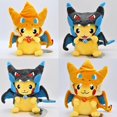 thumbnail image 3 of Muñecos de peluche de Pokémon para niños, juguetes de Anime, Pikachu, azul, amarillo, regalo, 20cm, 3 of 4