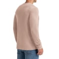 thumbnail image 4 of Iceglad Men's Henley Shirts Long Sleeve Basic Waffle Pique Pullover T-Shirt with Pocket, 4 of 9