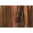 thumbnail image 6 of Taran Designs Darcy 3-drawer 4-door Live Edge Solid Wood Sideboard in Dark Brown, 6 of 9