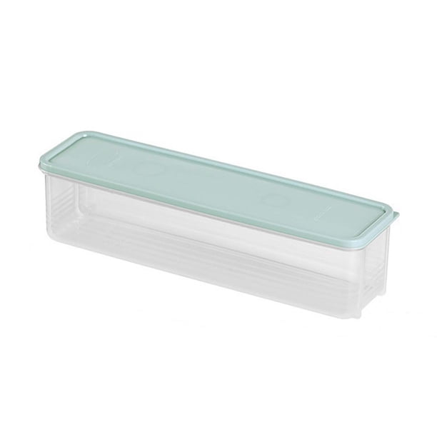 Contenedor hermético for almacenamiento de espaguetis y pasta con tapa de control de porciones, recipiente alto for organización de despensa