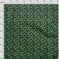 thumbnail image 3 of oneOone Polyester Spandex Green Fabric Merry Christmas Sewing Craft Projects Fabric Prints By Yard 56 Inch Wide-LZ0, 3 of 4