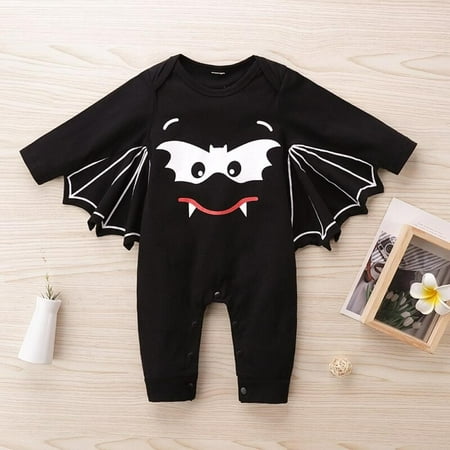 

Promotion Halloween Baby Clothing Baby Boy Blame Hierarchy / Romper Black 100 Yards