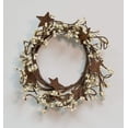 thumbnail image 1 of CWI Gifts Pip Ring with Rusty Stars, 4 by 8-Inch, Ivory, 1 of 3
