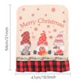 thumbnail image 2 of Indoor Christmas Decoration Family Table Dinner Chair Back Decoration Table Flag Placemat Tableware Set Dining Room Decoration, 2 of 7