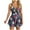 Gray, variant on JGTDBPO Jumpsuits For Women One Piece Summer Sleeveless Loose Short Pants V-Neck Playsuits Rompers Jumpsuit