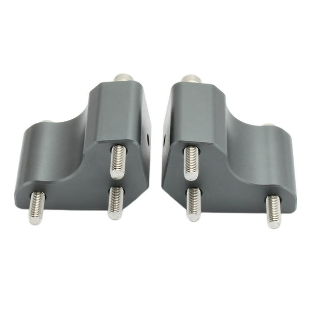 Kit de manillar de aluminio para Kawasaki Concours 14 2008-2019 de alta resistencia Gris