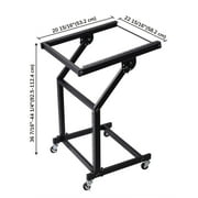 9U DJ Mixer Stand Rack Mount Stage Cart Music Equipment Studio Party Show