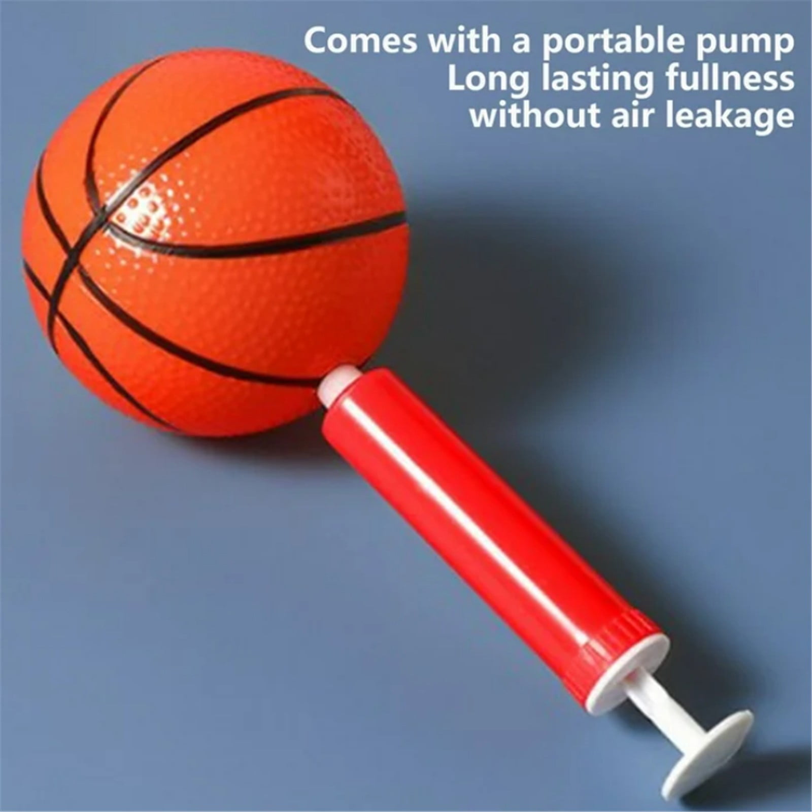 Adjustable Height Standing Basketball Hoop for Indoor and Outdoor Play - Kids Basketball Stand with Hanging Backboard & Sports Shooting Frame Toy for 𝗕𝗼𝘆𝘀 𝗮𝗻𝗱 𝗚𝗶𝗿𝗹𝘀