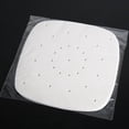thumbnail image 4 of Paquete de 100 herramientas de cocina de papel de pergamino para freidora de aire, accesorios de freidora de papel de pergamino para vaporizad Cuadrado 20cm DYNWAVEMX Papeles de pergamino, 4 of 8