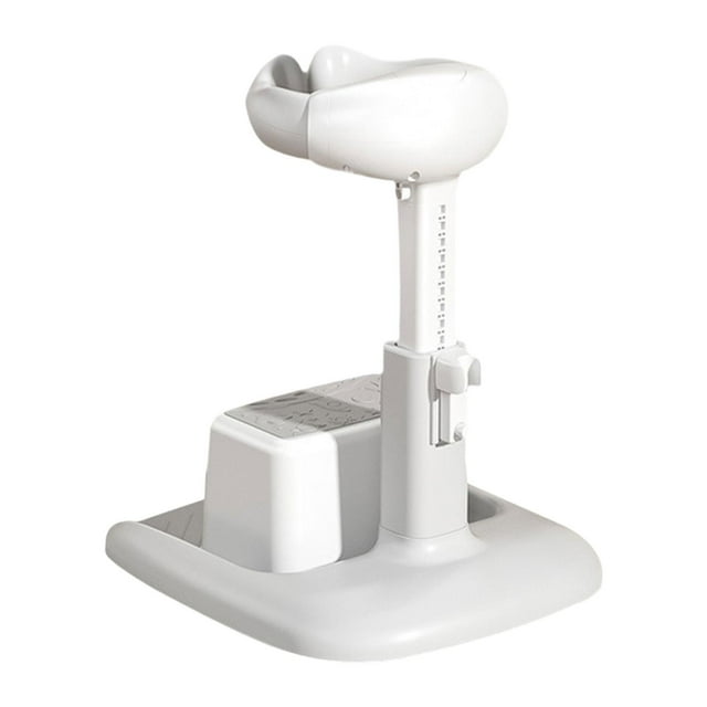 Soporte para ducha, mesa de baño, uso suave en el fregadero, bañera, estante para baño, baño de pie para bebés recién nacidos meses Gris