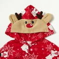 thumbnail image 4 of PatPat Christmas Family Matching Pajamas Red Snowman PJs Hooded Bodysuits Gift for Family Baby Kids Couple Adult Dog Pajamas,Red Snowman,Old Version, 4 of 6