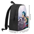 thumbnail image 6 of My Hero Academia Laptop Backpack, Anime Daypack Backpack For School College, Extra Large Travel Backpack, Computer Backpack With Usb Port, 17*12*6.5 Inch Book Bag, 6 of 9