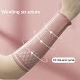 thumbnail image 2 of Vogacara 1 par de muñequeras de voleibol ejercicio portátil lavable Protector de antebrazo compresión manga transpirable equipo deportivo Protección de la piel L Vogacara CE015091-02, 2 of 6