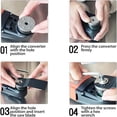 thumbnail image 5 of Converter With Hex Wrench And Screw Adapter Tool Power Oscillating Saw Blade Converter, 5 of 5