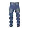 thumbnail image 2 of Hotiary 5-13Y Boys Skinny Fit Ripped Destroyed Distressed Stretch Slim Jeans Pants, 2 of 7