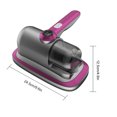 thumbnail image 2 of Máquina de limpieza de ácaros inalámbrica, removedor de ácaros de mano, 2 engranajes para limpieza de ropa de cama, 2 of 9