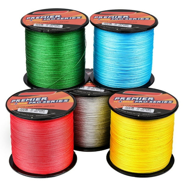 Alambre de pesca transparente, 5.0/50LB, línea de pesca resistente a la abrasión, alambre de pesca de polietileno diseñado para profesionales