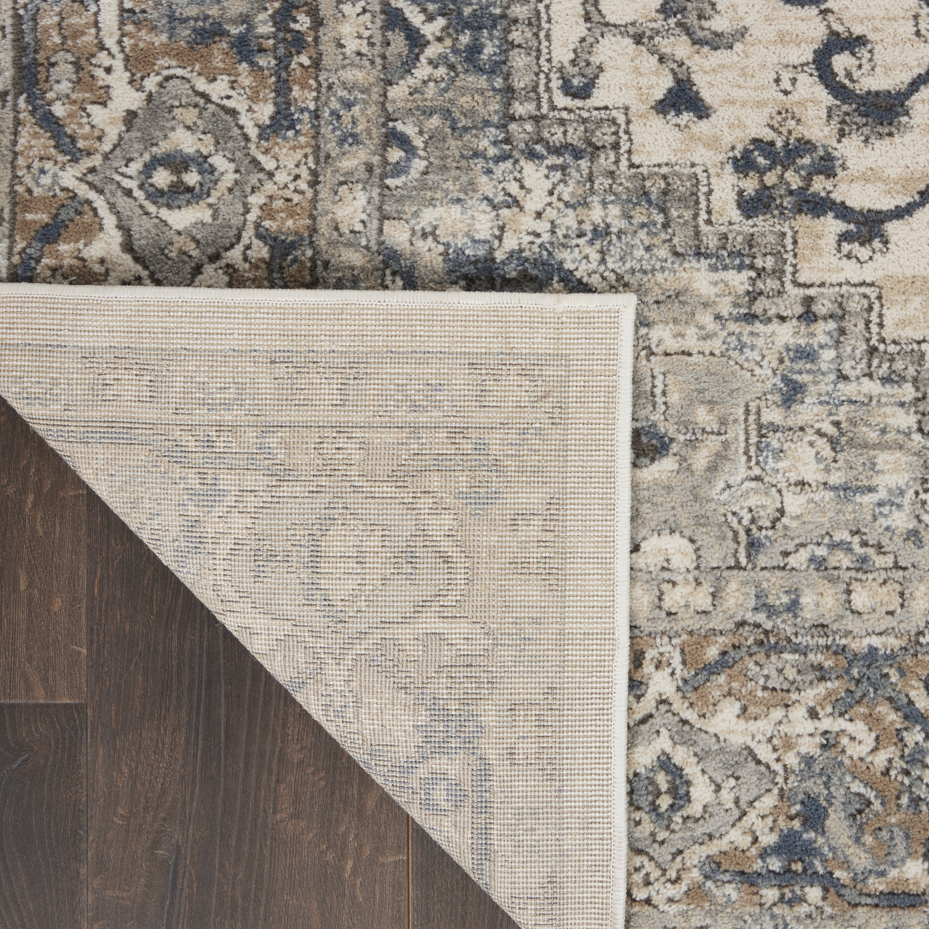 Nourison Concerto Persian Ivory Grey 12' x 15' Area Rug (12x15)