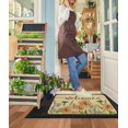 thumbnail image 2 of Welcome Decorative Door mat 30x17 Inch, Spring Summer Colorful Floral Low-Profile Switch Rug Doormat Floor Mat for Indoor Outdoor SYHQ01, 2 of 6