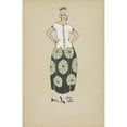 thumbnail image 2 of Anonymous 17x24 Gold Ornate Framed and Double Matted Museum Art Print Titled - Manola (1921-1922), 2 of 4